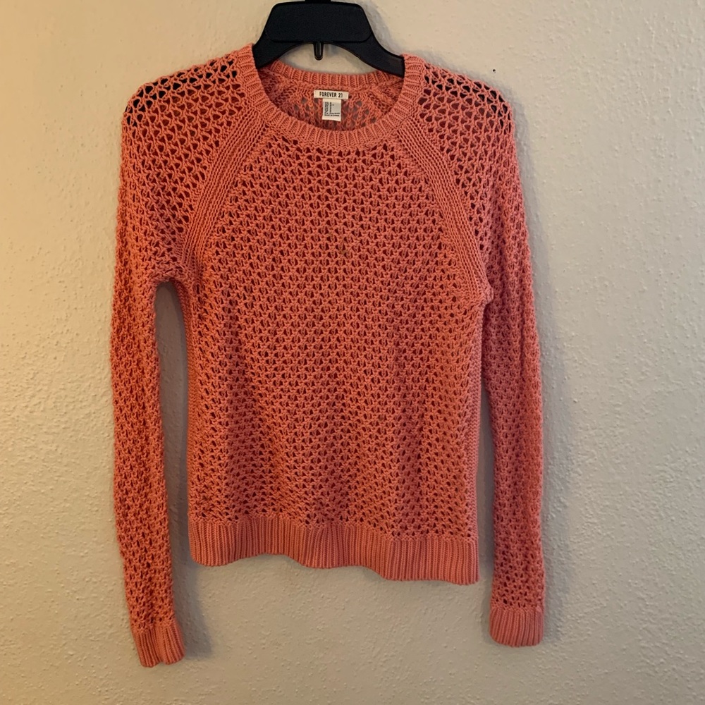 Loose knit sweater